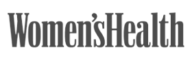 Logo for Women's Health publication in black